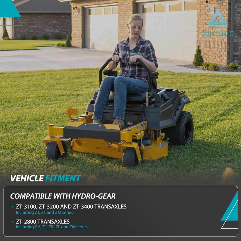 USHDHDID طقم خدمة ختم النقل OE:72994 يناسب Hydro-Gear ZT-2800/ZT-3100/ZT-3200/ZT-3400 - يشمل خواتم مضخة الشحن، طقم إعادة بناء وإصلاح - Image 2